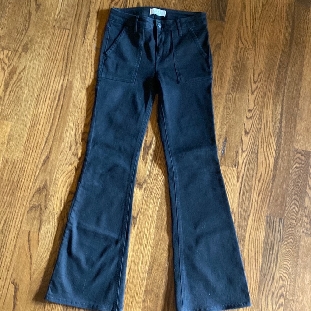 Jeans - blk denim - trendy & stylish